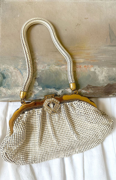 Whiting & Davis Mesh Purse / 1930s