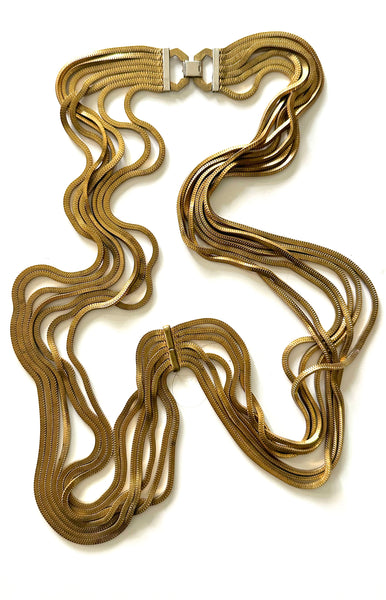 1940s Seven Layer Necklace