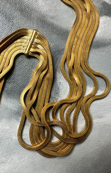 1940s Seven Layer Necklace