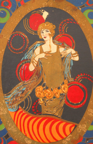 1920's Large Decorative Box | as is