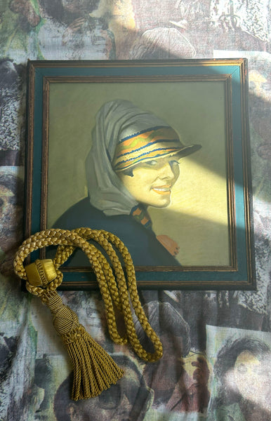 1920's "Grinny" Framed Lithograph