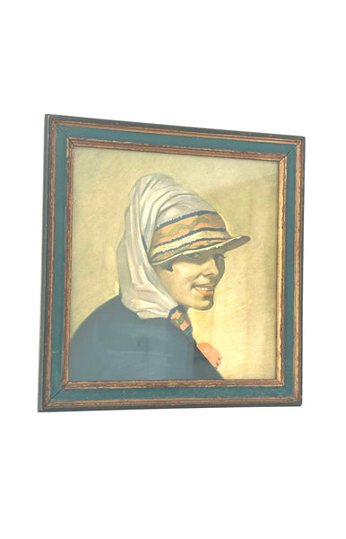 1920's "Grinny" Framed Lithograph