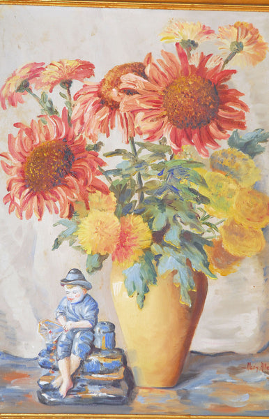Dusky Pink Still Life  / 1930s-40s