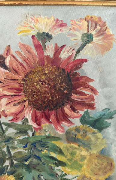 Dusky Pink Still Life  / 1930s-40s