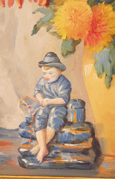 Dusky Pink Still Life  / 1930s-40s