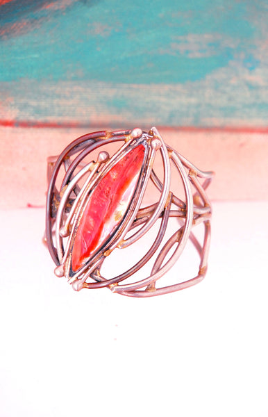 Shell Art Cuff | 1970s