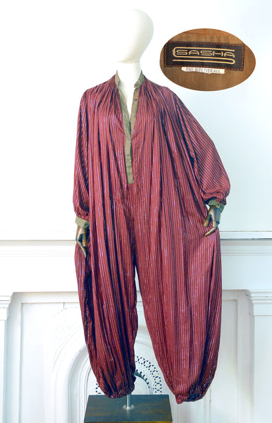 Sasha Gauze Jumpsuit OSFM / 1970s