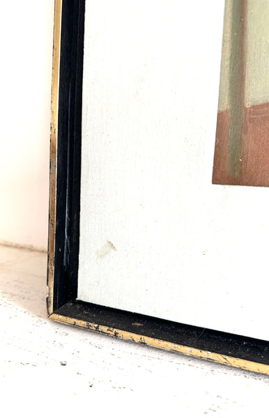 Nude with Snood Painting / c. mid-century