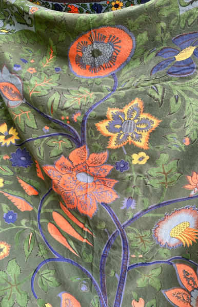 Botanical Cotton Textile | 1970s-80s