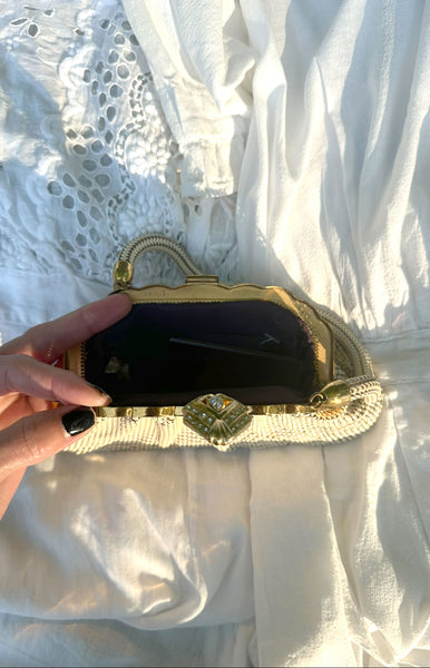 Whiting & Davis Mesh Purse / 1930s