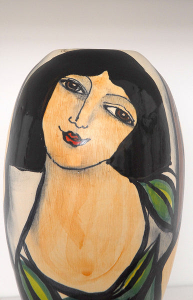 Three Bold Women Vase / c.1980s