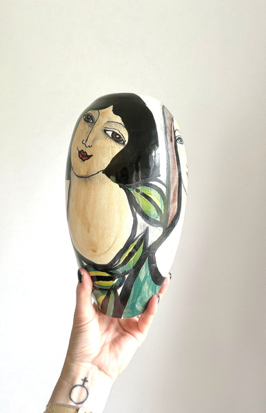 Three Bold Women Vase / c.1980s