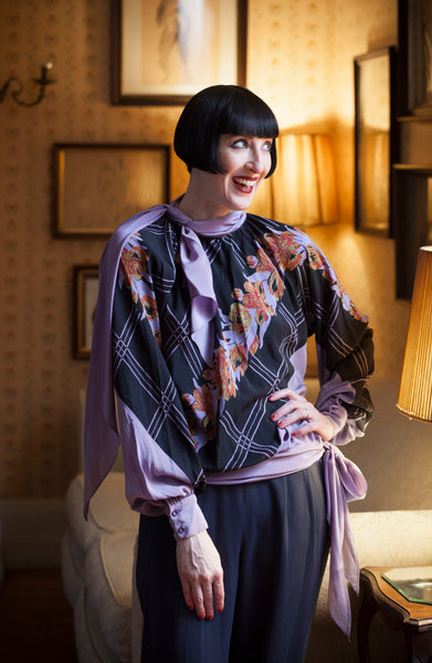 1970s Parisian Scali Silk Blouse