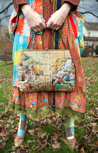 1950s Quilted Gilt Purse