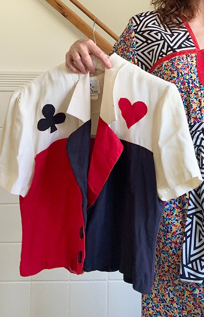 1980s Playing Card Top