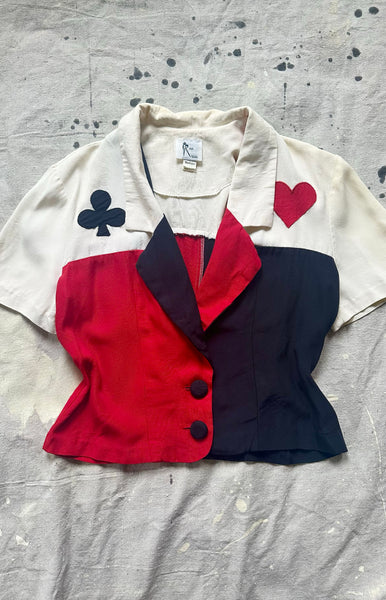1980s Playing Card Top