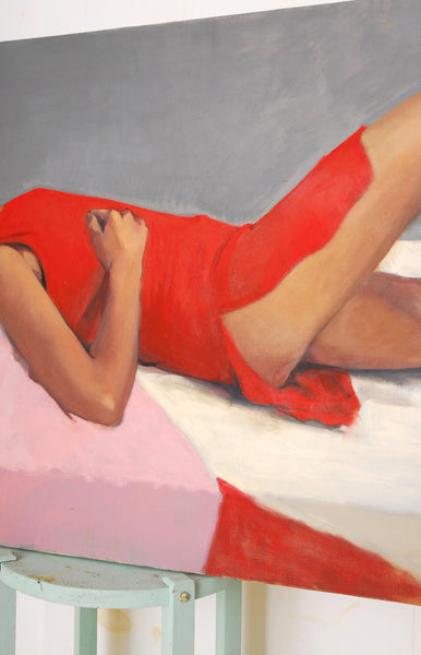 Resting in Red Portrait / c.1980s