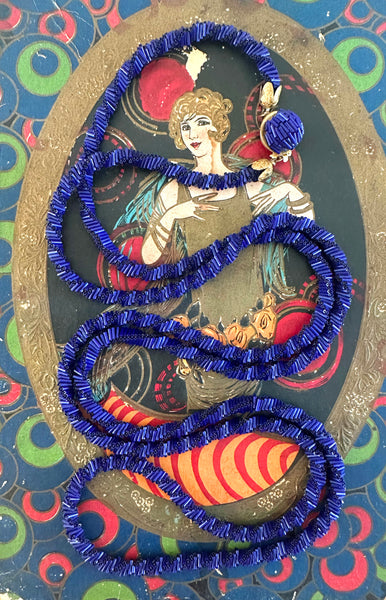1930's Long Spiral Beads