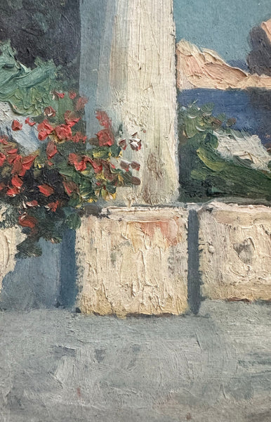 Capri, The Fariglioni | 1932 Oil Painting