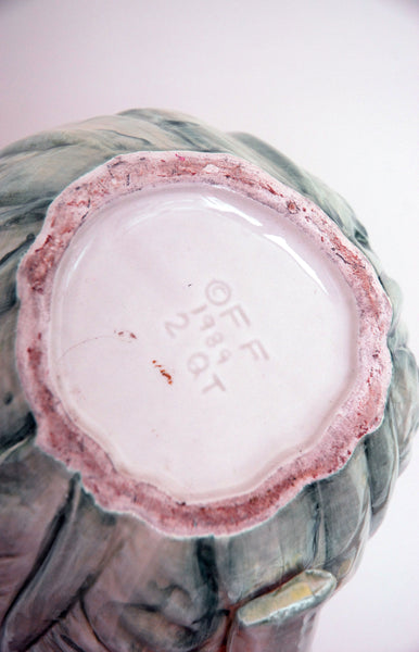 1989 2qt Cauliflower Pitcher