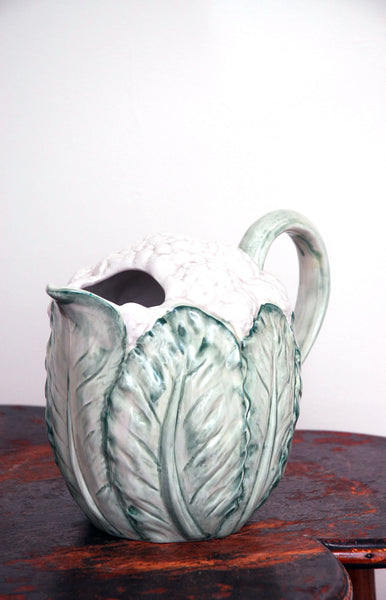1989 2qt Cauliflower Pitcher