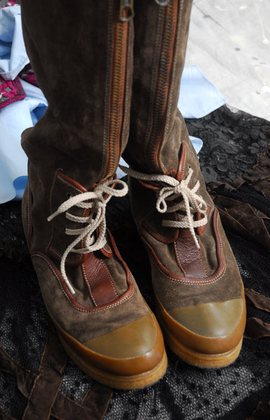 Chloé Suede & Leather Boots