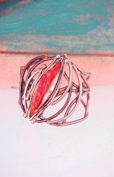 Shell Art Cuff | 1970s