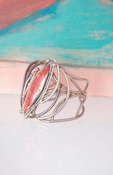 Shell Art Cuff | 1970s