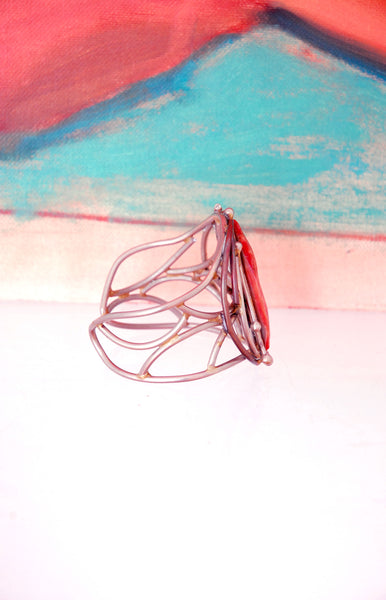 Shell Art Cuff | 1970s