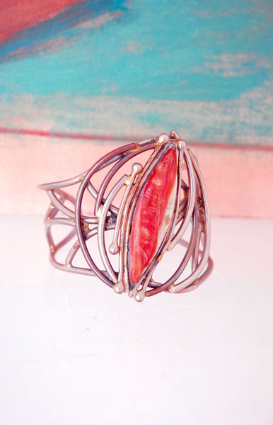 Shell Art Cuff | 1970s