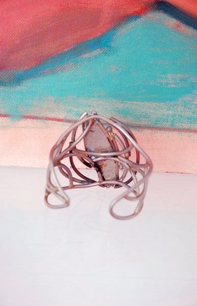 Shell Art Cuff | 1970s