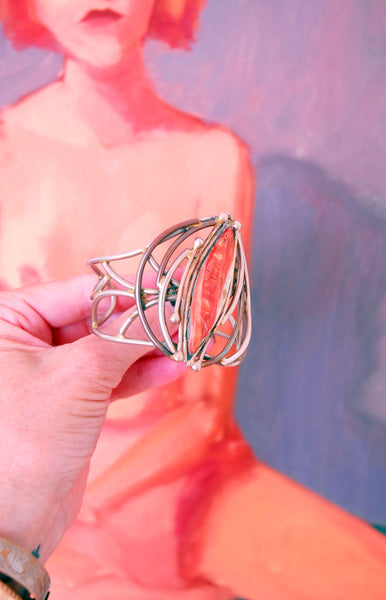 Shell Art Cuff | 1970s