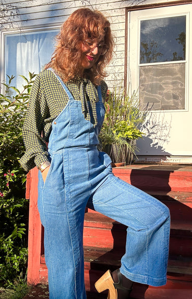 A Piece Apart Denim Overalls