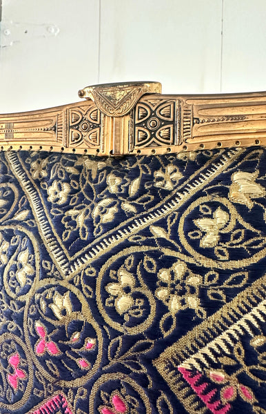 1920's Brocade Chain Purse