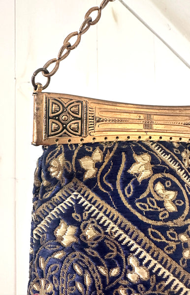 1920's Brocade Chain Purse