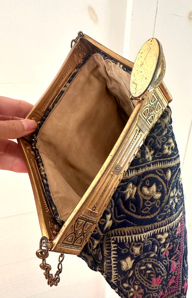 1920's Brocade Chain Purse