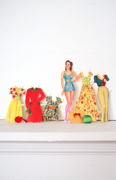 Dorothy Lamour Paper Dolls / 1999 / (1 set left)