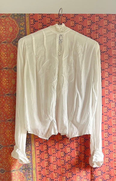 1910's Embroidered Blouse