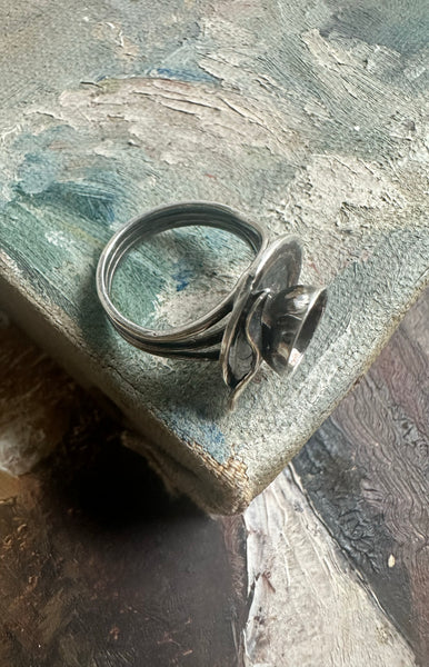 Teacup Sterling Silver Ring | Great Falls Metal Works