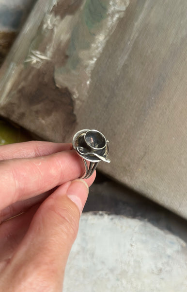 Teacup Sterling Silver Ring | Great Falls Metal Works