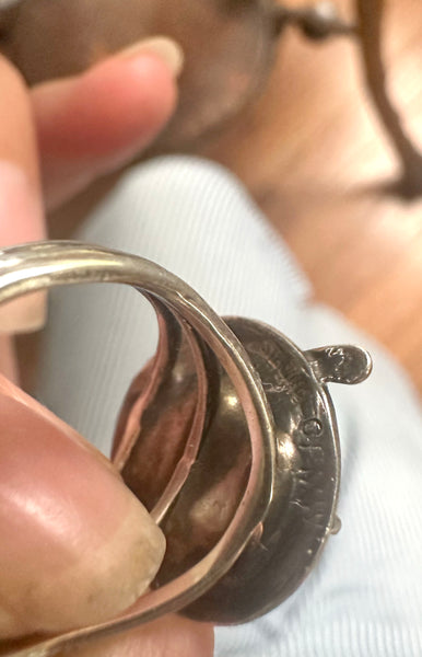 Teacup Sterling Silver Ring | Great Falls Metal Works