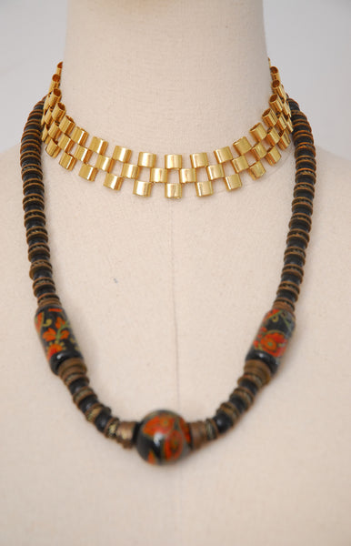 Gold Link Collar / 1960s