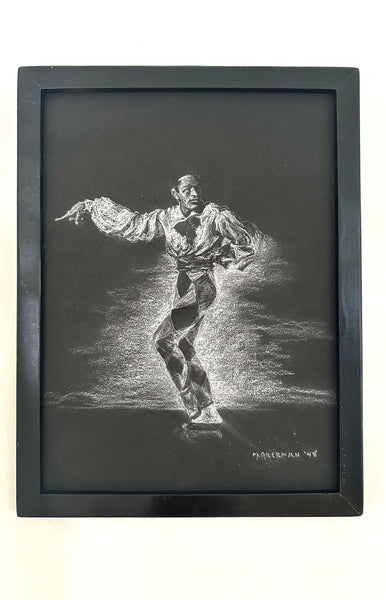 Harlequin Performer Drawing / 1948