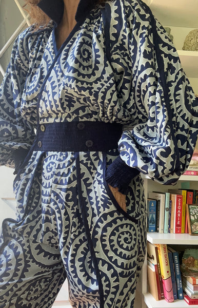 1980's Jeanne MARC Cotton Jumpsuit