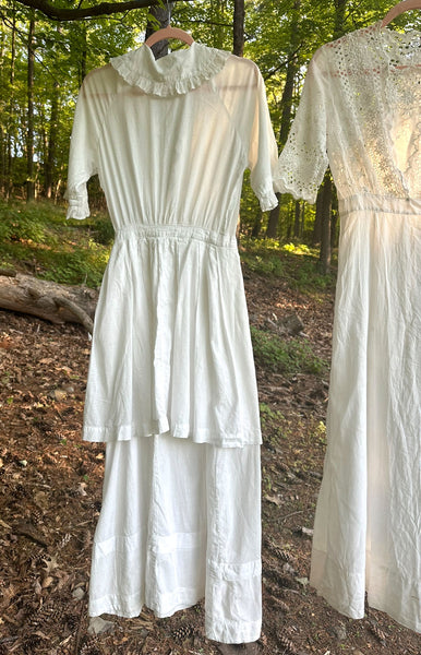 Antique Picnic Dress / 1910s