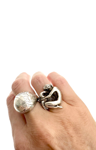 Leda & The Swan Sterling Ring