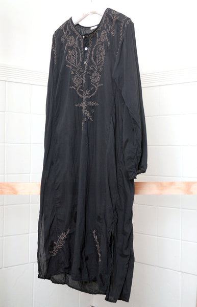 Matta Cotton Embroidered Tunic - contemporary