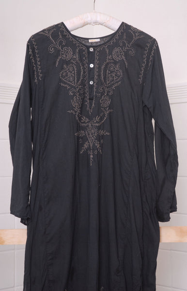 Matta Cotton Embroidered Tunic - contemporary