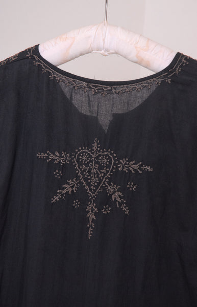 Matta Cotton Embroidered Tunic - contemporary
