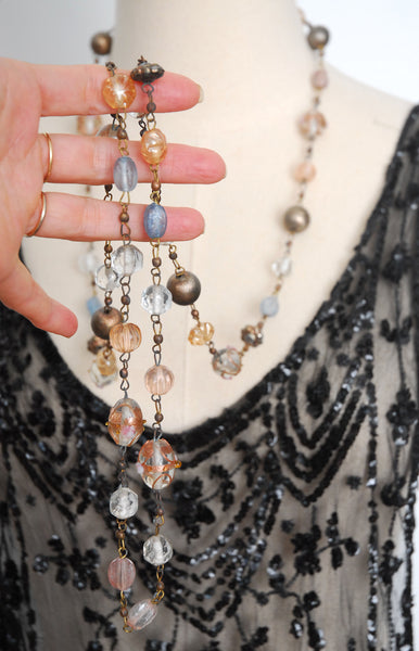 Long Murano Glass Beads